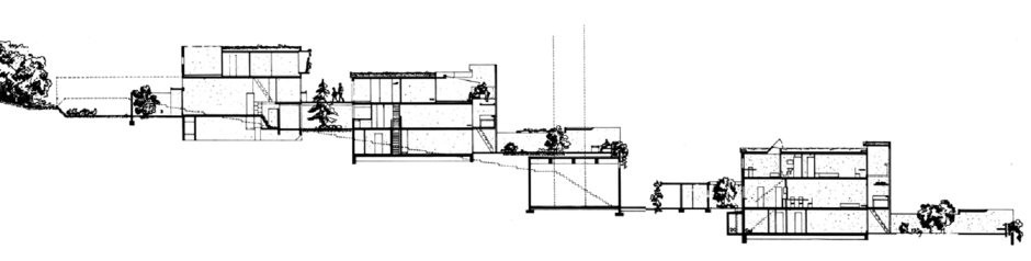 Schnitt durch die Gesamtanlage