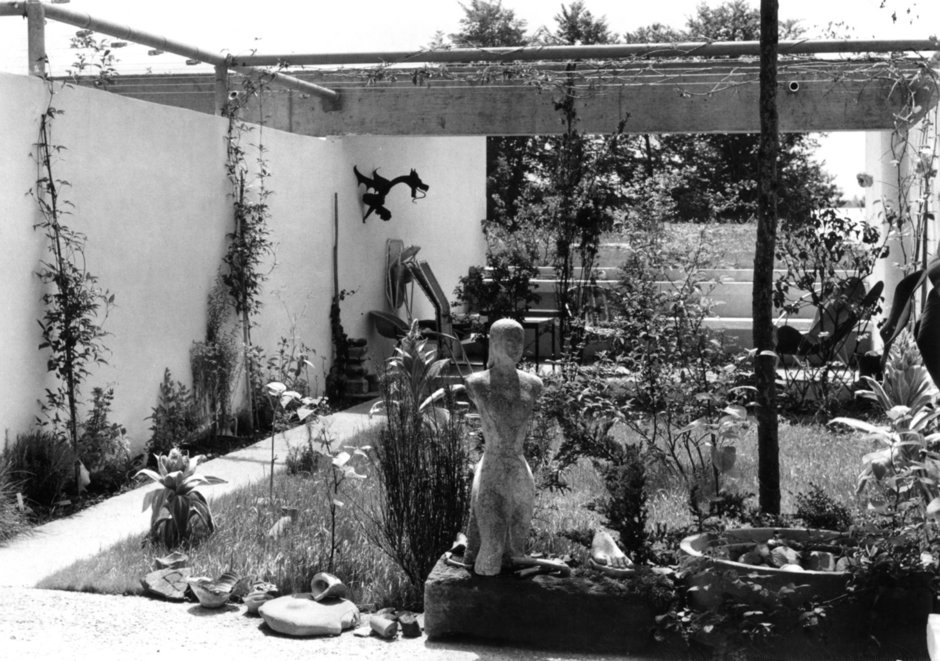 Ausblick in den Garten